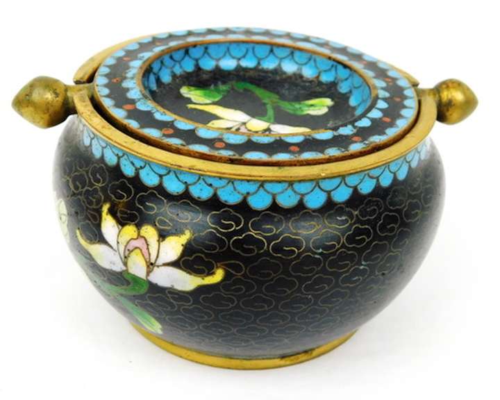 Vintage Chinese Cloisonne Bowl or Ashtray
