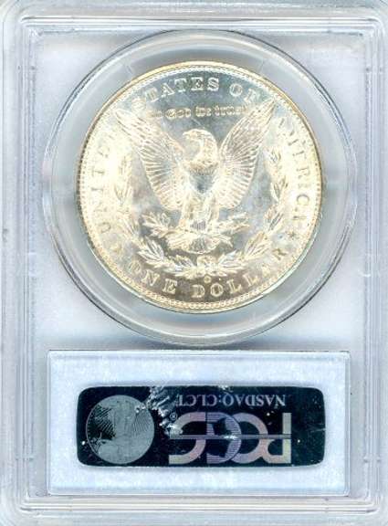 1899-O Morgan Silver Dollar in PCGS MS64