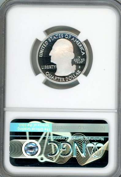 2019-S Proof .999 Fine Silver Pacific Historical Park Quarter in NGC PF70 Ultra Cameo