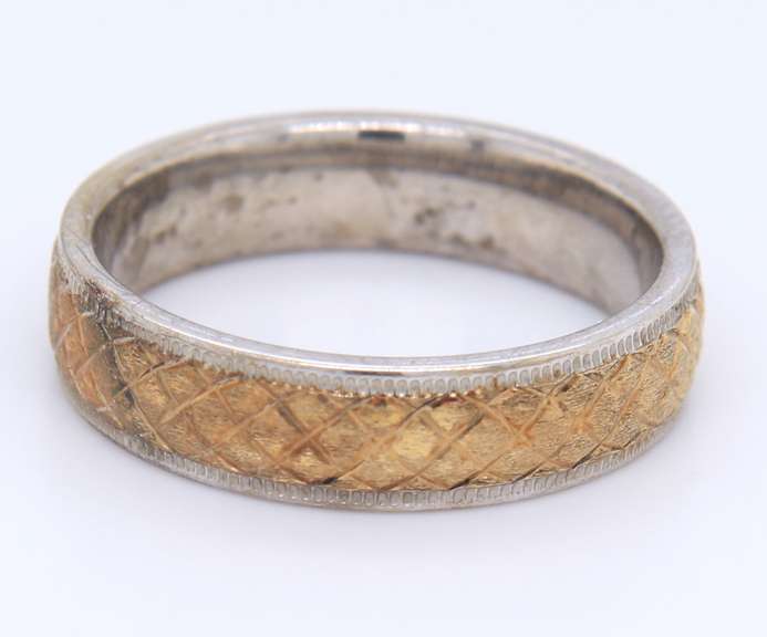 Vintage 925 Sterling Silver Wedding Band