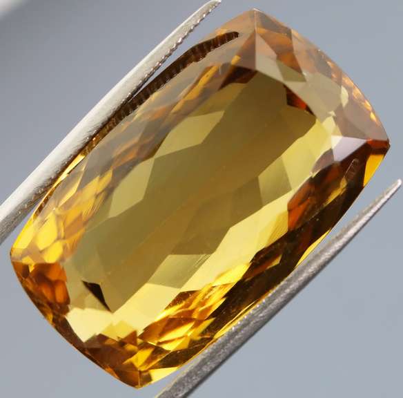 AAA cut color and clarity 27.95ct Brazilian Citrine