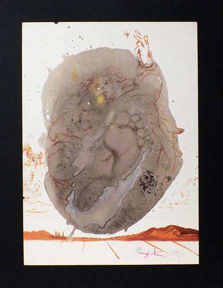 Very collectable Dali from Bible Sacra series.1969