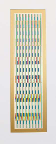 Original rare limited edition Agam. Hand signed by the artist