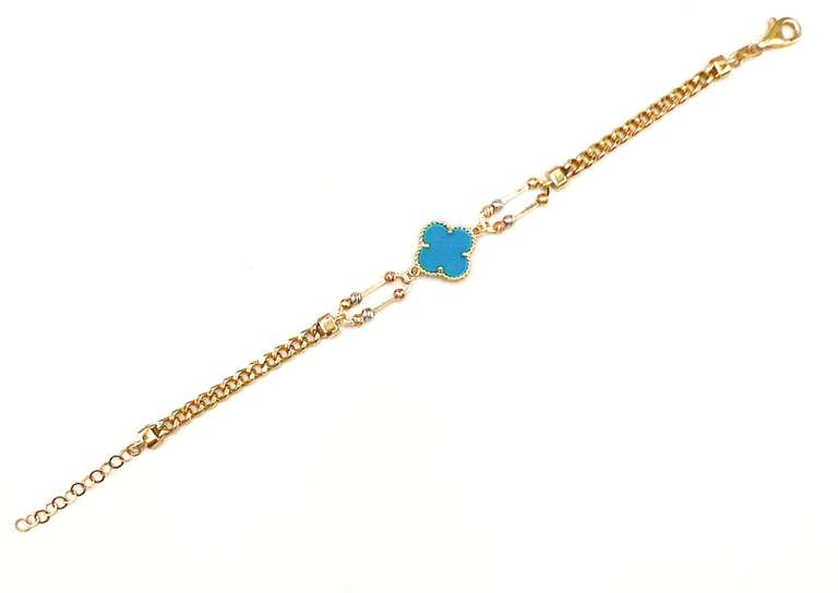 14kt Solid Yellow Gold Bracelet