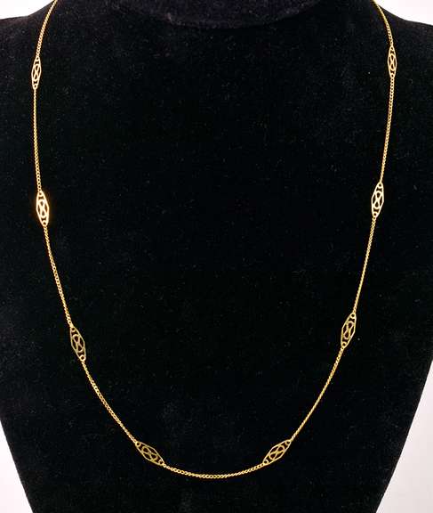 Fantastic BY The Yard Necklace in 14K Yellow Gold