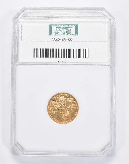 MS67 1914-D $2.50 Indian Head Gold Quarter Eagle - Graded PCI