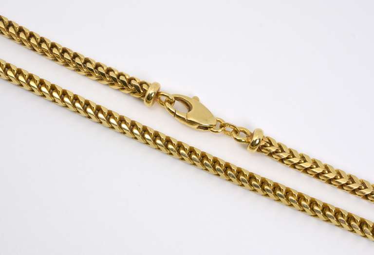 Elegant Smooth Feeling Foxtail Necklace