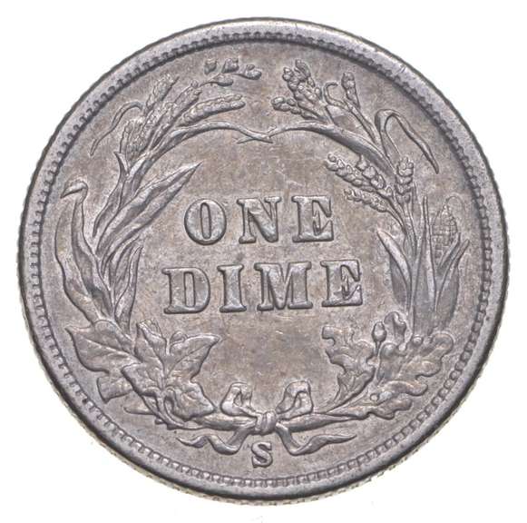 1905-S Barber Dime