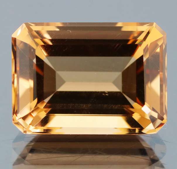 Gem grade! 8.06ct emerald cut imperial Quartz