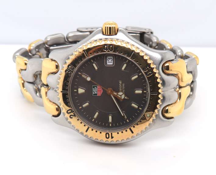 Tag Heuer Professional 00m 2 Tone Quartz Watch