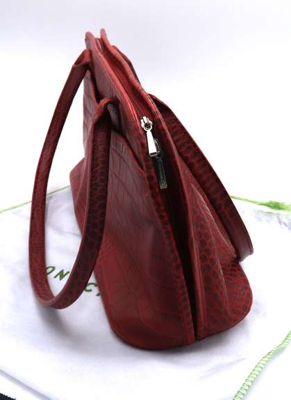 Longchamp Red Leather Purse