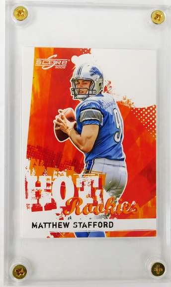 Matthew Stafford 2009 Donruss Rookie Football Card