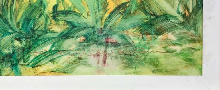 Kamran Khavarani Large Giclee on canvas