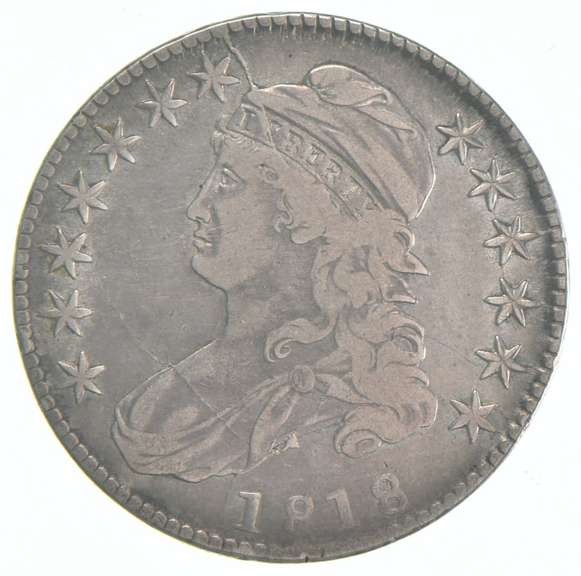 1818 Capped Bust Half Dollar LDS 104a