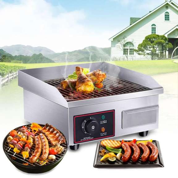 1500W 110V Electric Countertop Griddle