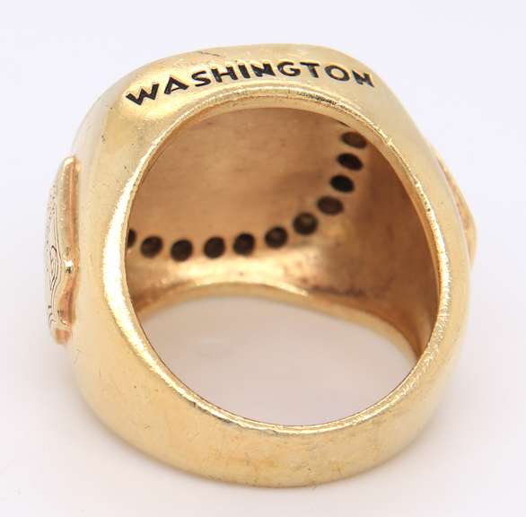 925 Sterling Silver Washington Redskins Ring