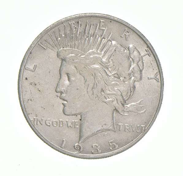 1935-S Peace Silver Dollar