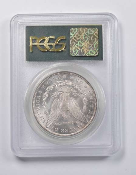 MS64 1885-O Morgan Silver Dollar CAC PCGS