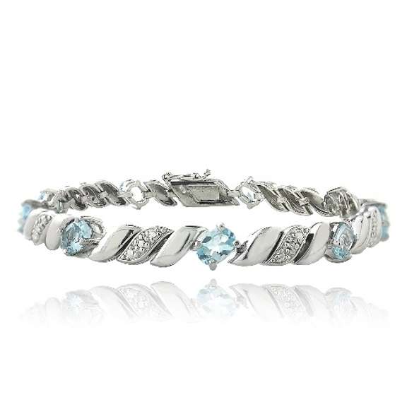 Blue Topaz San Marco Bracelet