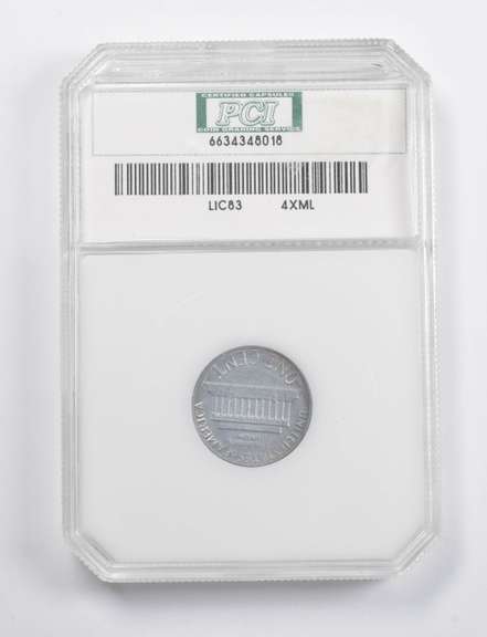 1983 Lincoln Steel Cent Unplated