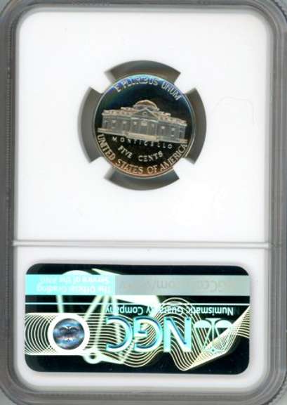 1989-S Jefferson Nickel in NGC PF69 Ultra Cameo