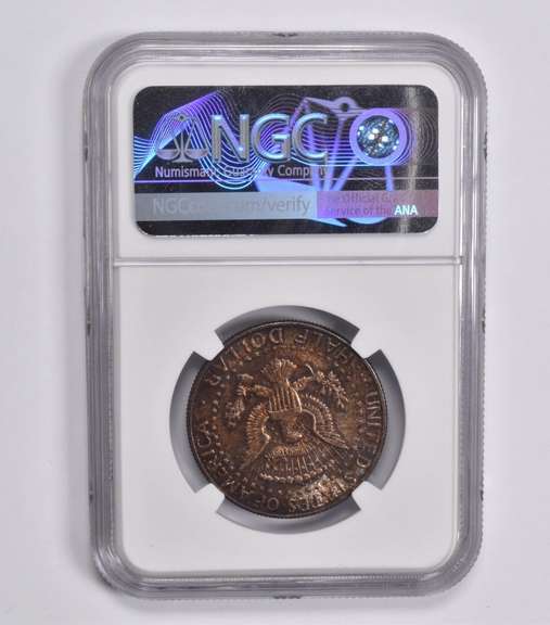 MS64 1964 Kennedy Half Dollar NGC