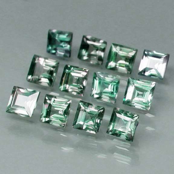 Dazzling 2.31ct set of UNHEATED Songian Sapphires
