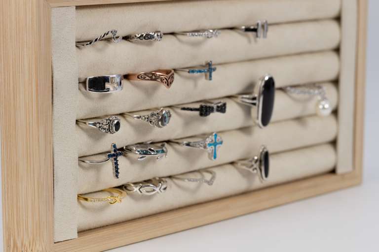 Sterling Silver .925 Ring Curated Lot of 20 RIngs Various Sizes and Styles