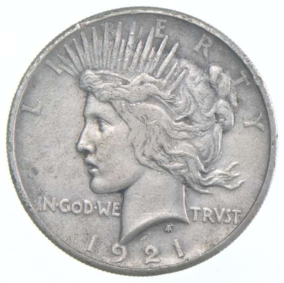 1921 Peace Silver Dollar