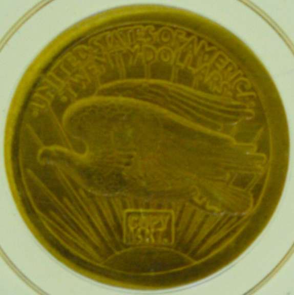 14K Gold Miniature St. Gaudens $20 Coin (Copy)
