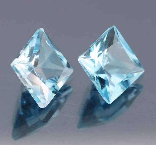Beautifully matched 11.63ct Topaz pair