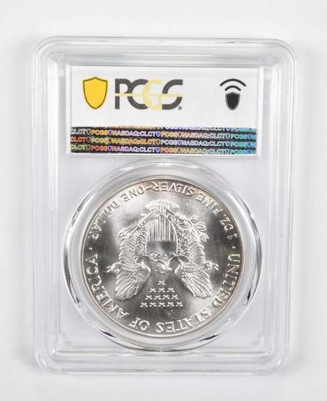 MS68 1986 American Silver Eagle - Graded PCGS