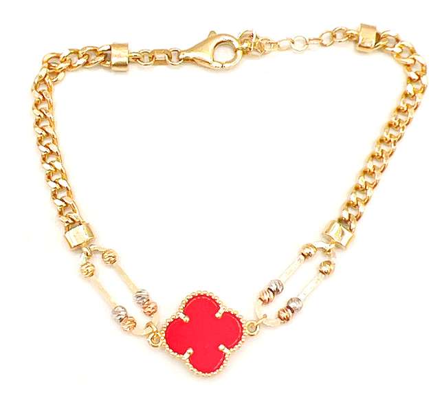 14kt Solid Yellow Gold Bracelet