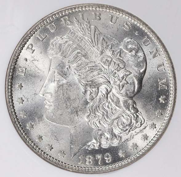 Exceptional BU 1879 New Orleans Minted Morgan Silver Dollar!