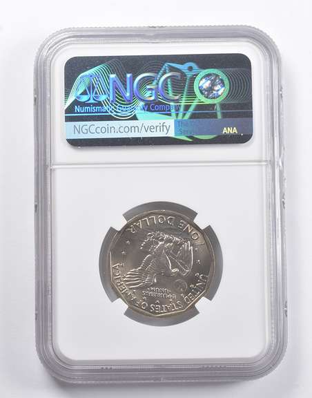 MS66 1979-P Susan B. Anthony Dollar Wide Rim NGC