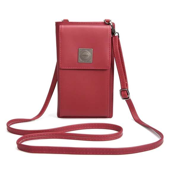 Folding with Multi-Card Slots PU Leather Wallet Purse