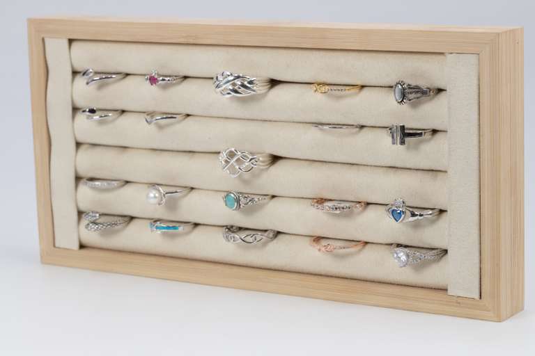 .925 Sterling Silver Curated Ring Set Lot of 20 Rings