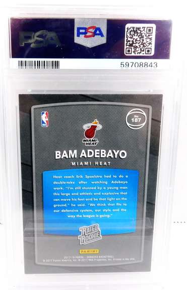 Bam Adebayo 2017 Basketball Card, 8NM-MT