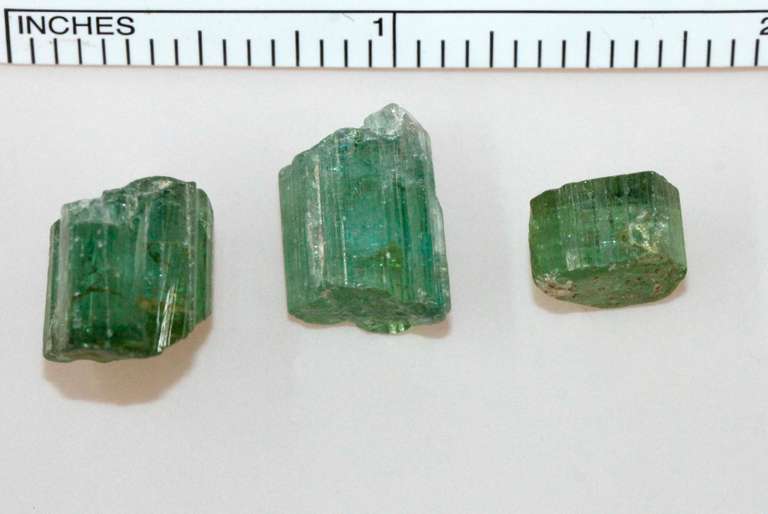 Raw Tourmaline - Lot of 3