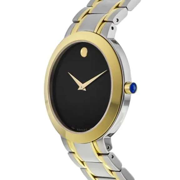 Movado Black Dial, New In Box.