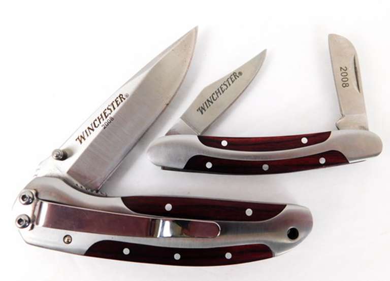 2 Limited Edition 2008 Winchester Knifes