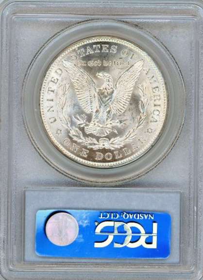 1921 Morgan Silver Dollar in PCGS MS64