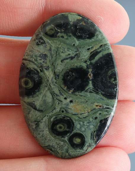 Captivating 29.66ct Dot Ocean Jasper from Madagascar