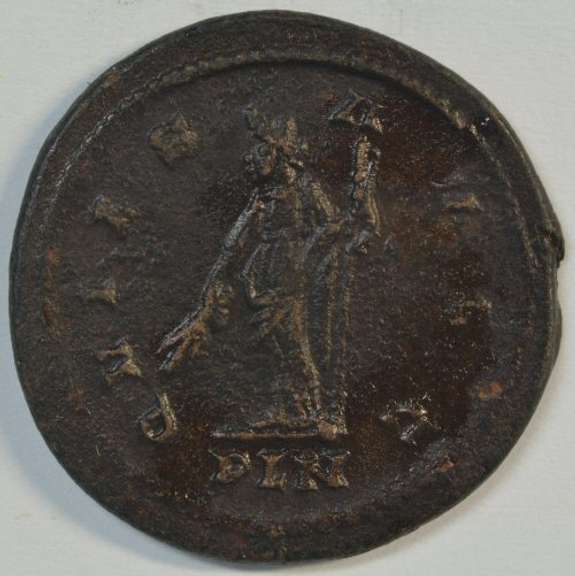 Sharp Diocletian Roman Bronze Follis, 284-305 AD