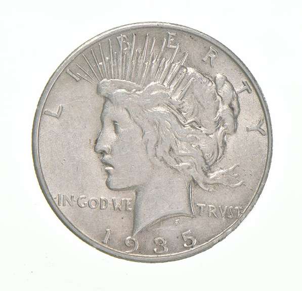 1935-S Peace Silver Dollar