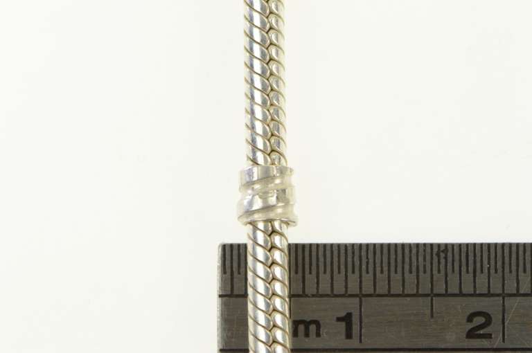 Sterling Silver Pandora Moments Designer Lobster Clasp Charm Bracelet