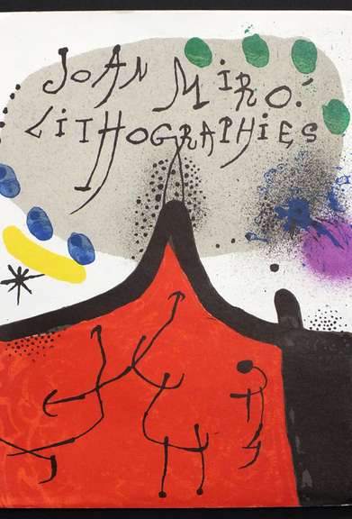 Miro, limited edition lithograph 1972