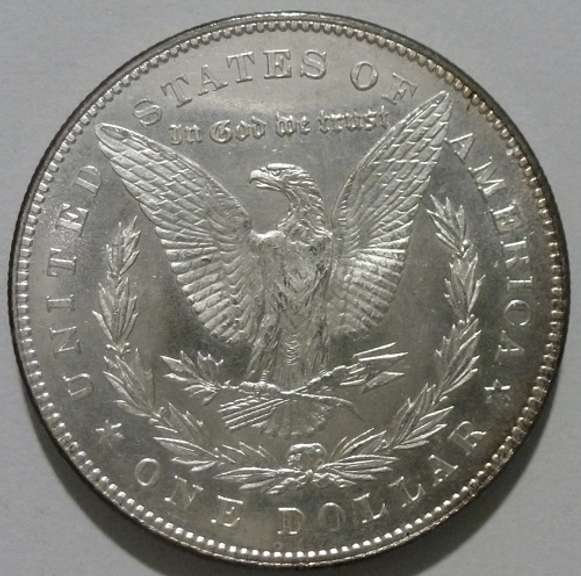 Exceptional BU 1878P 7TF Reverse Of 78 Morgan Silver Dollar!
