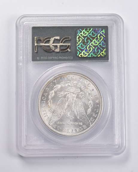 MS64 1887-S Morgan Silver Dollar CAC PCGS