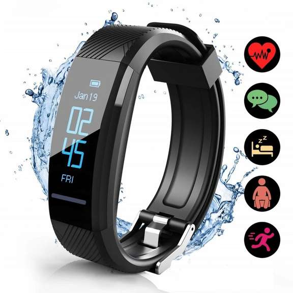 0.87inch Smart Watch Waterproof Bluetooth Rechargeable